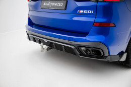 Prepreg Carbon Fiber Heck Ansatz Diffusor passend für BMW X5 M-Paket G05 Facelift