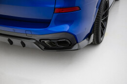 Prepreg Carbon Fiber Heck Ansatz Diffusor passend für BMW X5 M-Paket G05 Facelift