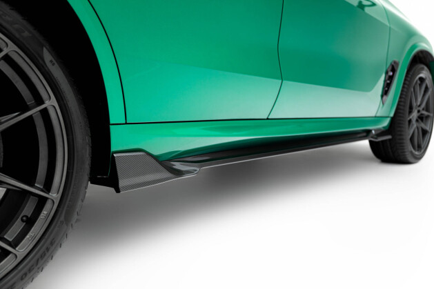 Prepreg Carbon Fiber Seitenschweller passend für BMW X5 M F95 Facelift