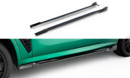 Carbon Fiber Seitenschweller Ansatz Leisten passend...