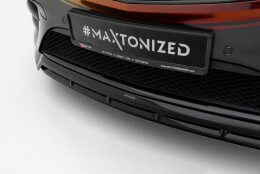 Cup Spoilerlippe Front Ansatz V.6 passend für Mercedes-Benz V-Klasse AMG-Line W447 Facelift schwarz Hochglanz