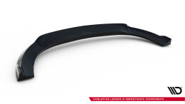 Cup Spoilerlippe Front Ansatz V.6 passend für Mercedes-Benz V-Klasse AMG-Line W447 Facelift schwarz Hochglanz