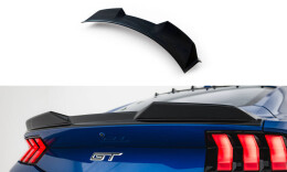 Heck Spoiler Aufsatz Abrisskante 3D passend für Ford Mustang GT Mk7 schwarz Hochglanz