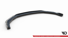 Cup Spoilerlippe Front Ansatz V.1 passend für Ford Mustang GT Mk7 schwarz Hochglanz