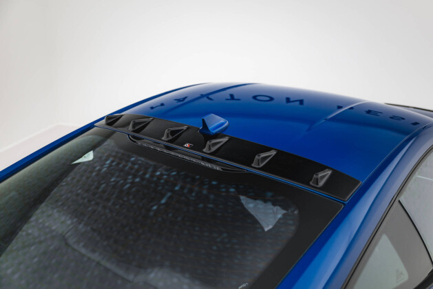 Heckscheiben Spoiler passend für Ford Mustang GT Mk7 schwarz Hochglanz
