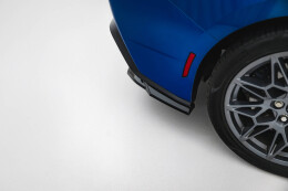 Mittlerer Cup Diffusor DTM Look Heck Ansatz für Ford Mustang GT Mk7 schwarz Hochglanz