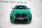 Cup Spoilerlippe Front Ansatz V.1 passend für BMW X6 M F96 Facelift schwarz Hochglanz