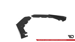 Front Flaps für Ford Mustang GT Mk7 schwarz Hochglanz