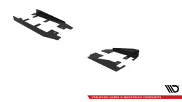 Seitenschweller Flaps passend für Ford Mustang GT Mk7 FLAPS HOCHGLANZ