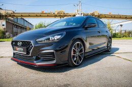 Stoßstangen Flaps Wings vorne Canards passend für Hyundai I30 N Mk3