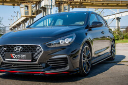 Stoßstangen Flaps Wings vorne Canards passend für Hyundai I30 N Mk3