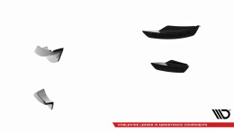 Stoßstangen Flaps Wings vorne Canards passend für Hyundai I30 N Mk3