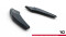 Heck Ansatz Flaps Diffusor V.1 passend für Audi S3 Limousine 8Y Facelift schwarz Hochglanz