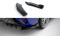 Heck Ansatz Flaps Diffusor V.2 passend für Audi S3 Limousine 8Y Facelift schwarz Hochglanz