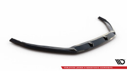 Cup Spoilerlippe Front Ansatz V.1 passend für Ford Focus Vignale Mk4 schwarz Hochglanz