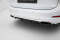 Mittlerer Cup Diffusor Heck Ansatz DTM Look passend für Ford Focus Vignale Kombi Mk4 schwarz Hochglanz