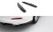 Heck Ansatz Flaps Diffusor passend für Ford Focus Vignale Kombi Mk4 schwarz Hochglanz