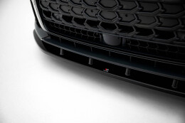 Cup Spoilerlippe Front Ansatz V.1 passend für Audi S8 / A8 S-Line D5 Facelift schwarz Hochglanz