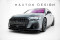 Cup Spoilerlippe Front Ansatz V.1 passend für Audi S8 / A8 S-Line D5 Facelift schwarz Hochglanz