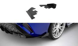 Hintere Seiten Flaps passend für Audi S3 Limousine 8Y Facelift FLAPS HOCHGLANZ