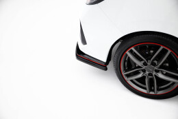 Mittlerer Cup Diffusor Heck Ansatz passend für Honda Civic Sport Mk 10 schwarz Hochglanz
