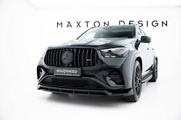 Cup Spoilerlippe Front Ansatz passend für Mercedes-AMG GLE 53 SUV / Coupe W167 Facelift / C167 Facelift schwarz Hochglanz