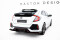 Street Pro Heck Ansatz Flaps Diffusor V.2 für Honda Civic Sport Mk 10 Facelift SCHWARZ