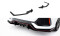 Street Pro Heck Ansatz Flaps Diffusor V.2 passend für Honda Civic Sport Mk 10 Facelift ROT