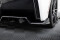 Mittlerer Cup Diffusor Heck Ansatz DTM Look passend für Chevrolet Corvette C7 schwarz Hochglanz