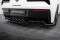 Mittlerer Cup Diffusor Heck Ansatz DTM Look passend für Chevrolet Corvette C7 schwarz Hochglanz