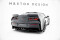 Mittlerer Cup Diffusor Heck Ansatz DTM Look passend für Chevrolet Corvette Z06 C7 schwarz Hochglanz