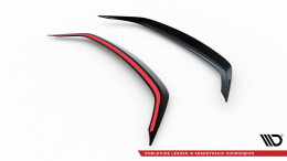 Heck Spoiler Aufsatz Abrisskante passend für Chevrolet Camaro SS Mk6 Facelift schwarz Hochglanz