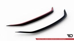 Heck Spoiler Aufsatz Abrisskante passend für Chevrolet Camaro SS Mk6 Facelift schwarz Hochglanz
