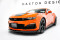 Cup Spoilerlippe Front Ansatz V.2 passend für Chevrolet Camaro SS Mk6 Facelift schwarz Hochglanz