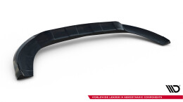 Cup Spoilerlippe Front Ansatz passend für Mercedes-Benz GLA 45 AMG Off-roader X156 schwarz Hochglanz