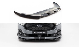 Cup Spoilerlippe Front Ansatz passend für Ford Transit Connect Mk3 schwarz Hochglanz