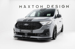 Cup Spoilerlippe Front Ansatz passend für Ford Transit Connect Mk3 schwarz Hochglanz