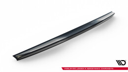 Heck Spoiler Aufsatz Abrisskante 3D für Audi A5 Sportback S-Line 8T Facelift schwarz Hochglanz