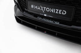 Street Pro Cup Spoilerlippe Front Ansatz passend für Audi RS5 Coupe / Sportback F5 SCHWARZ