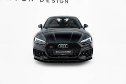 Street Pro Cup Spoilerlippe Front Ansatz passend für Audi RS5 Coupe / Sportback F5 ROT