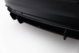 Street Pro Heckschürze Heck Ansatz Diffusor für Audi RS5 Coupe / Sportback F5 SCHWARZ