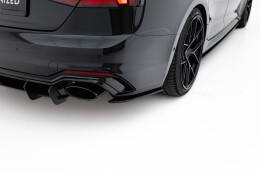 Street Pro Heck Ansatz Flaps Diffusor für Audi RS5 Sportback F5 ROT