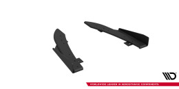 Street Pro Heck Ansatz Flaps Diffusor + Flaps für Ford Audi RS5 Coupe / Sportback F5 schwarz Hochglanz