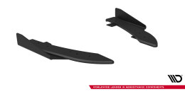 Street Pro Heck Ansatz Flaps Diffusor für Audi RS5 Sportback F5 ROT+ HOCHGLANZ FLAPS
