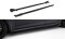 Street Pro Seitenschweller Ansatz Cup Leisten passend für Audi RS5 Sportback F5 SCHWARZ+ HOCHGLANZ FLAPS
