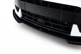Street Pro Cup Spoilerlippe Front Ansatz passend für Cupra Formentor Mk1 Facelift SCHWARZ+ HOCHGLANZ FLAPS