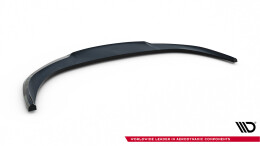 Cup Spoilerlippe Front Ansatz passend für Porsche Taycan Turbo S Mk1 schwarz Hochglanz