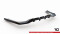 Mittlerer Cup Diffusor Heck Ansatz DTM Look passend für Mercedes-AMG CLA 35 / 45 Coupe / Shooting Brake C118 Facelift / X118 Facelift schwarz Hochglanz