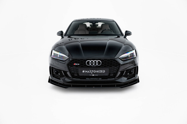 Front Stoßstange Flaps für Audi RS5 Coupe / Sportback F5 FLAPS HOCHGLANZ
