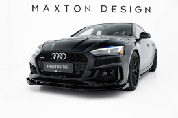 Front Stoßstange Flaps für Audi RS5 Coupe / Sportback F5 FLAPS HOCHGLANZ